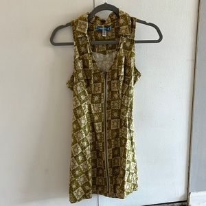 Geeen sun pattern urban outfitters dress